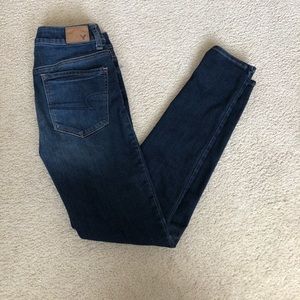💘👖 AMERICAN EAGLE HIGH RISE SKINNY JEANS